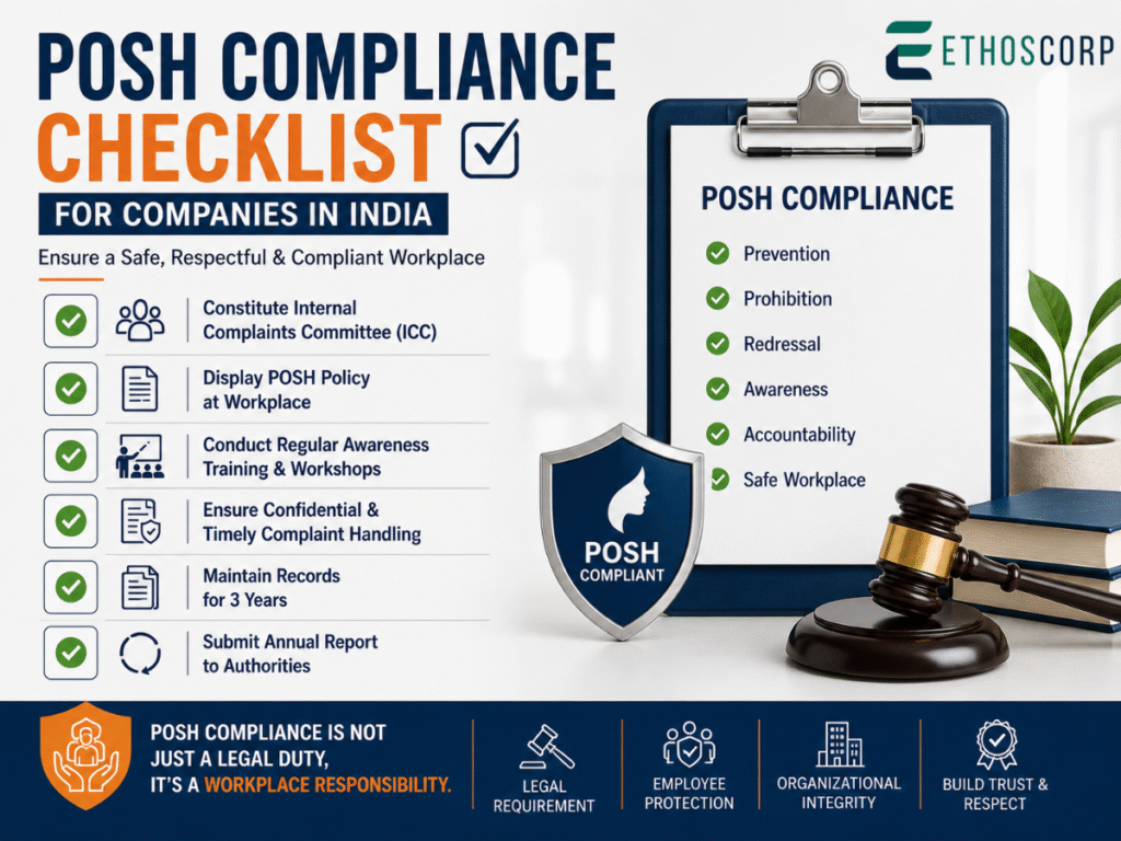 POSH Compliance Checklist for Companies in Vadodara